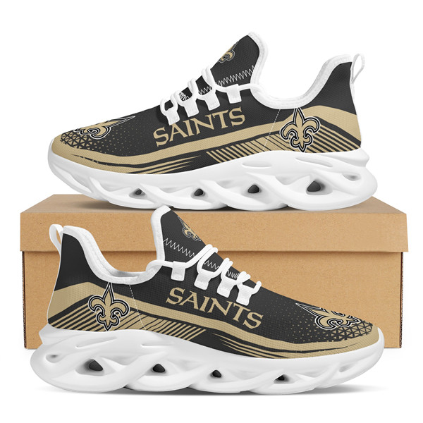 Men's New Orleans Saints Flex Control Sneakers 006